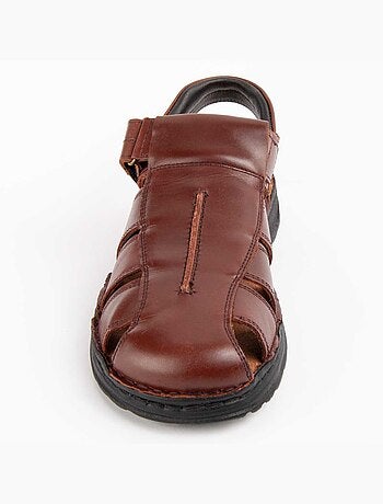 Sandale Cuir Naturel Purapiel