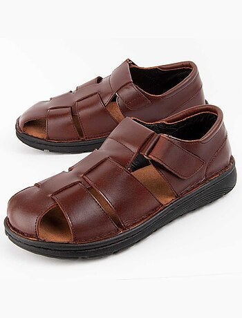 Sandale Cuir Naturel Purapiel