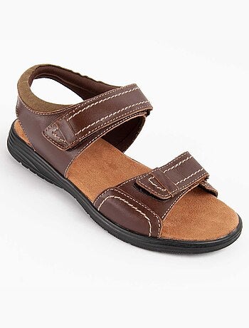 Sandale Cuir Naturel Purapiel