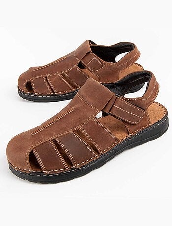 Sandale Cuir Naturel Purapiel