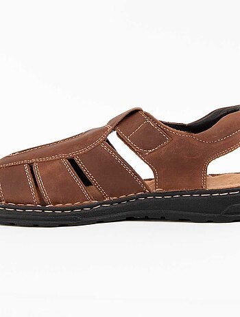 Sandale Cuir Naturel Purapiel