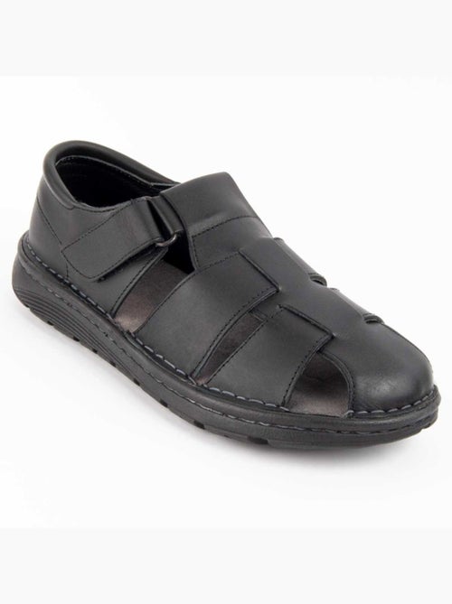 Sandale Cuir Naturel Purapiel - Kiabi Sandale Cuir Naturel Purapiel - Kiabi