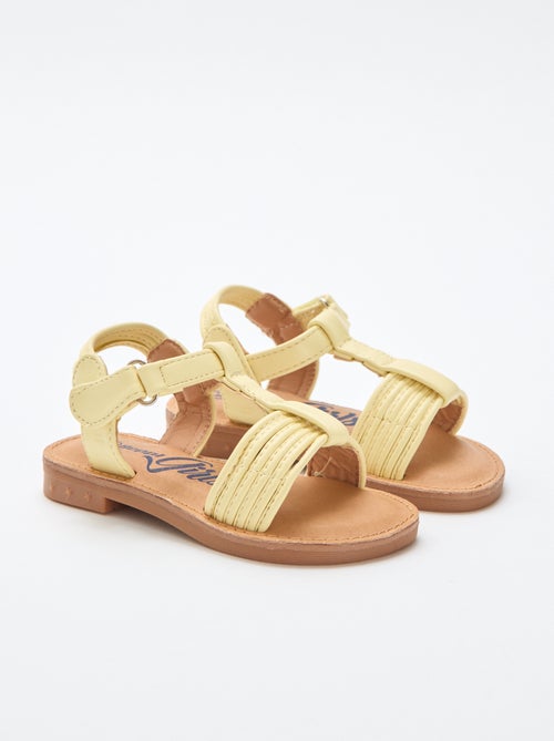 Sandale large lanière - Kiabi