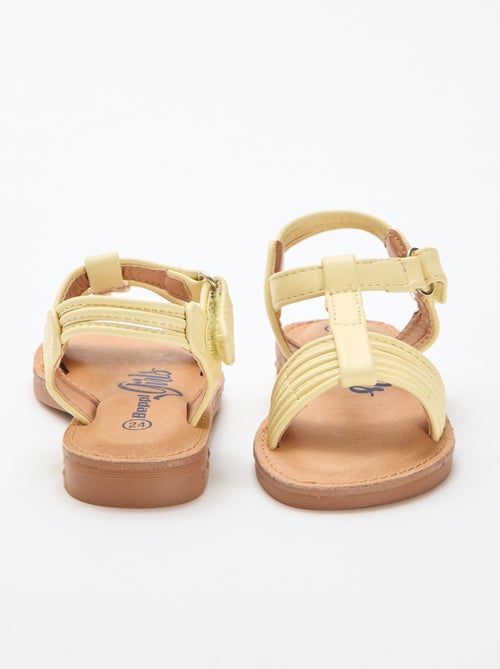 Sandale large lanière - Kiabi