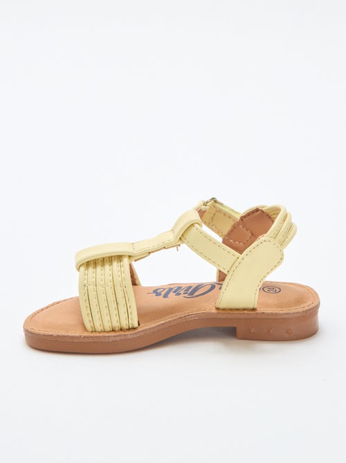 Sandale large lanière - Kiabi