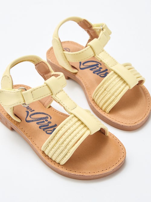 Sandale large lanière - Kiabi