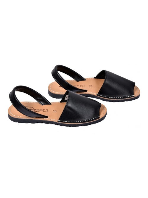 Sandale Nu Pieds Femme PREMIUM CUIR - Kiabi Sandale Nu Pieds Femme PREMIUM CUIR - Kiabi