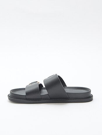 Sandale plate double brides