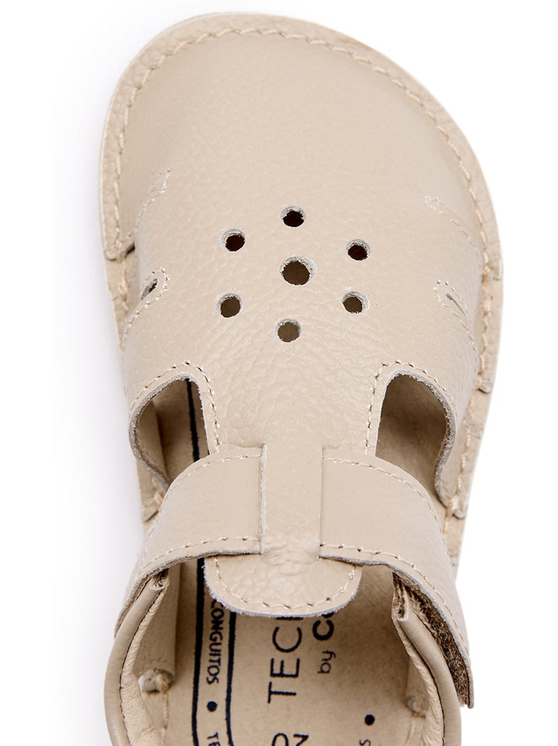 Sandalen conguitos barefoot Beige - Kiabi