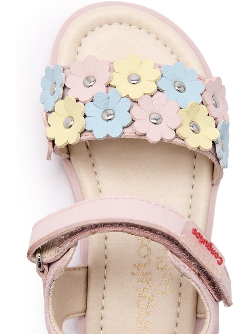 Sandalen conguitos barefoot goflex floral - Kiabi