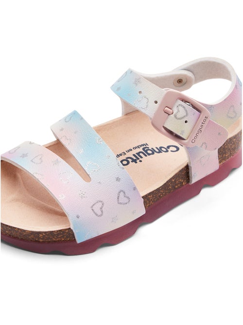 Sandalen conguitos bio corazones glitter - Kiabi Sandalen conguitos bio corazones glitter - Kiabi