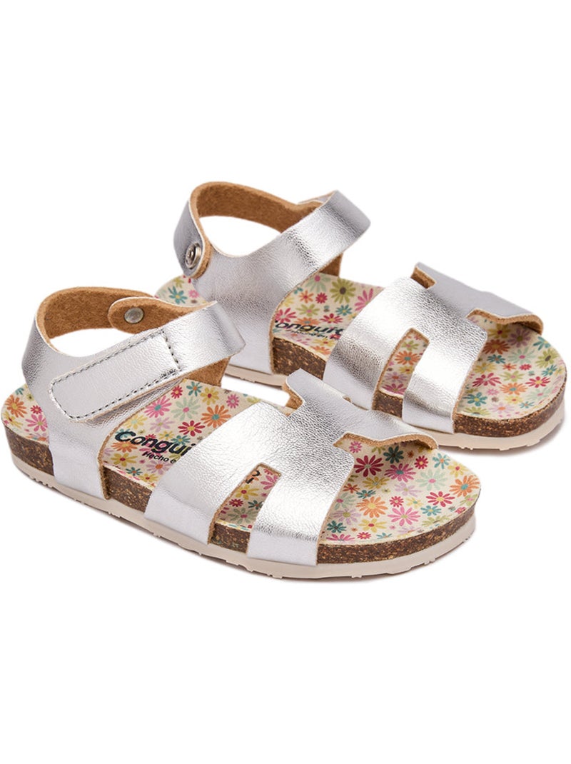 Sandalen conguitos bio detalles Zilver - Kiabi