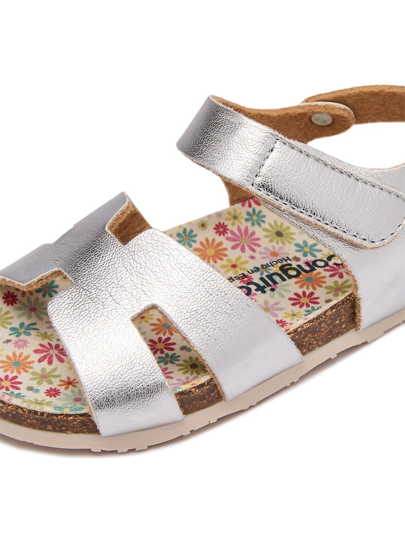 Sandalen conguitos bio detalles Zilver - Kiabi