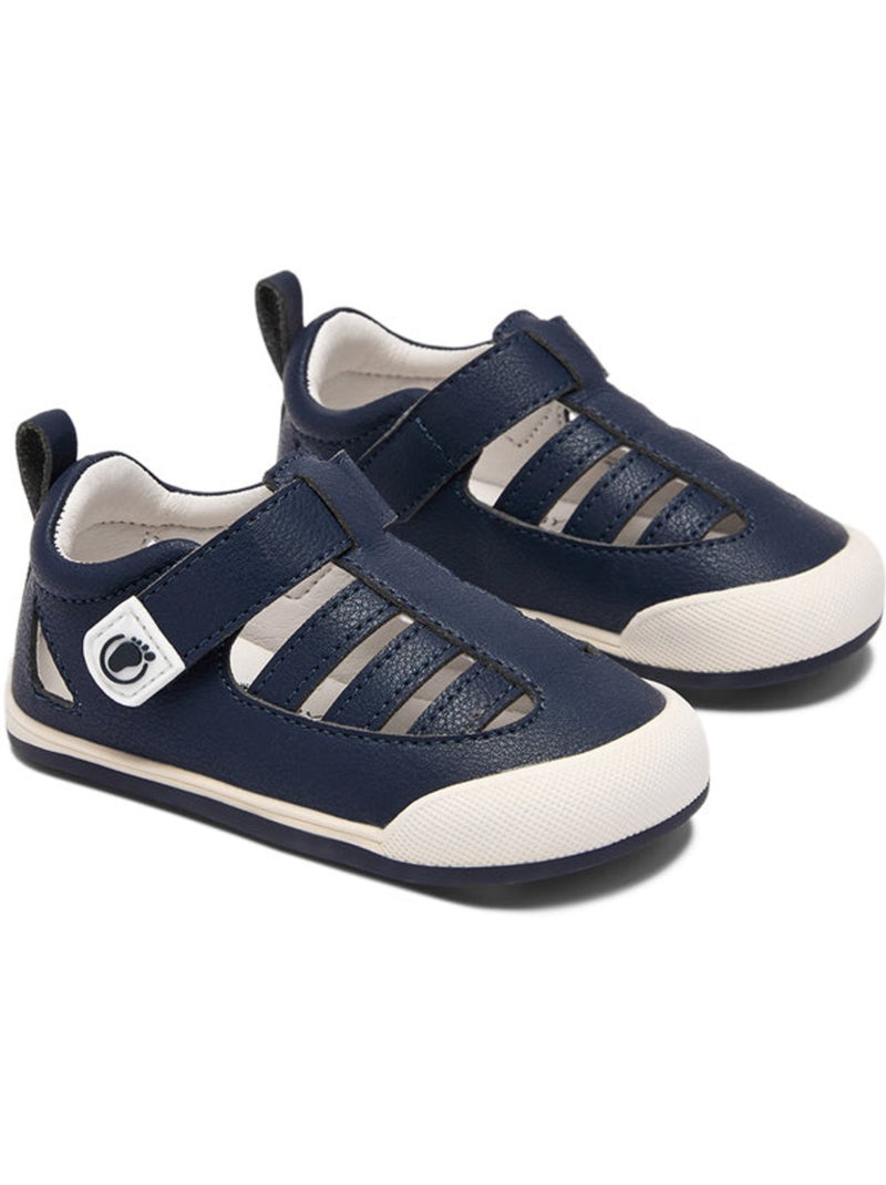 Sandalen conguitos cerradas respetuosas Marineblauw - Kiabi