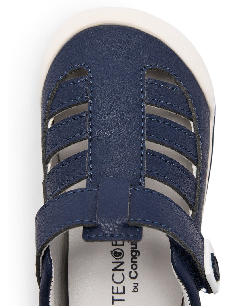 Sandalen conguitos cerradas respetuosas Marineblauw - Kiabi