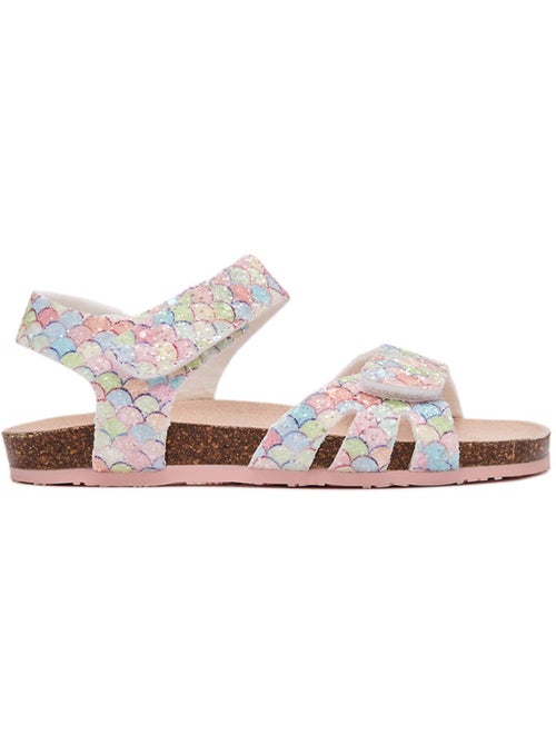 Sandalen conguitos ecológicas glitter - Kiabi Sandalen conguitos ecológicas glitter - Kiabi