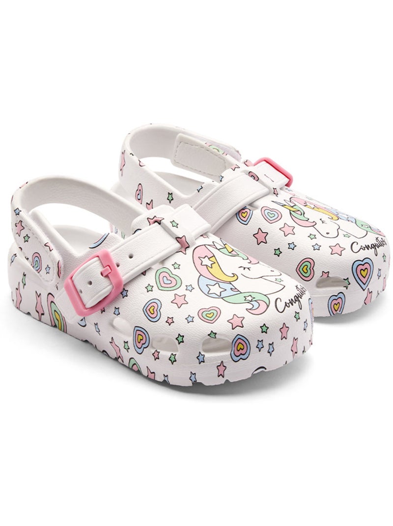 Sandalen conguitos fantasía unicornio Wit - Kiabi