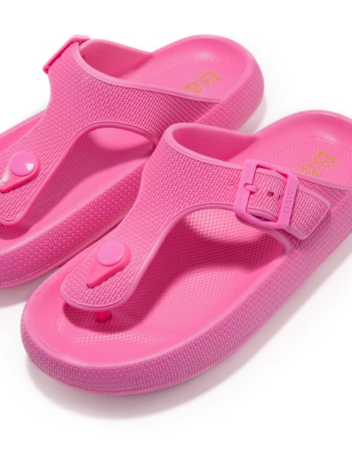 Sandalen conguitos hebilla slides - Kiabi Sandalen conguitos hebilla slides - Kiabi