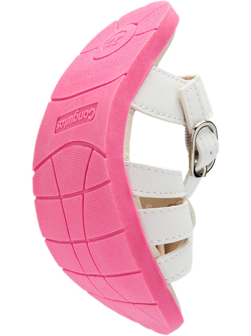 Sandalen conguitos knot Wit - Kiabi