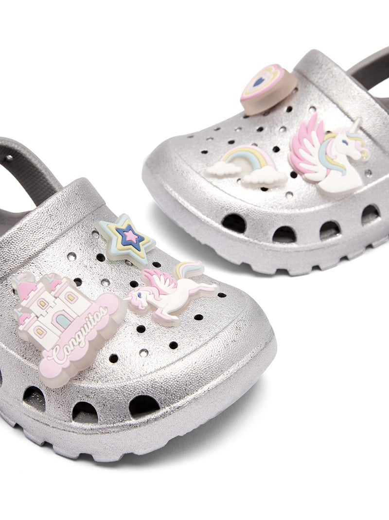 Sandalen conguitos light Zilver - Kiabi