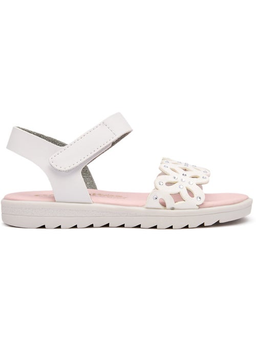 Sandalen conguitos mariposa blancas - Kiabi