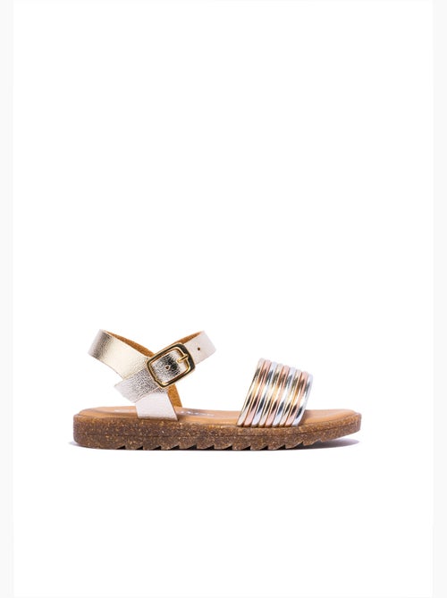 Sandalen conguitos multi metalizado - Kiabi Sandalen conguitos multi metalizado - Kiabi