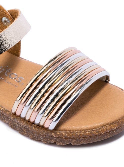 Sandalen conguitos multi metalizado - Kiabi Sandalen conguitos multi metalizado - Kiabi