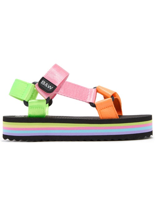 Sandalen conguitos multi platform  b&w - Kiabi