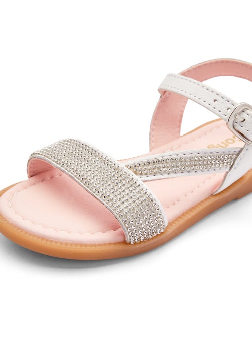 Sandalen conguitos pedrería brillante - Kiabi Sandalen conguitos pedrería brillante - Kiabi