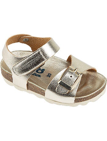 Sandalen conguitos plata