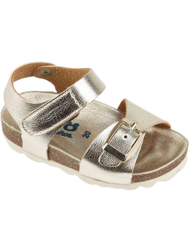 Sandalen conguitos plata Goud - Kiabi