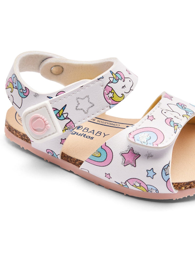 Sandalen conguitos respetuosas unicornio Multicolor - Kiabi