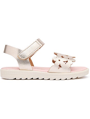 Sandalen conguitos diseño floral flor