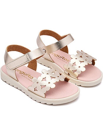Sandalen conguitos diseño floral flor
