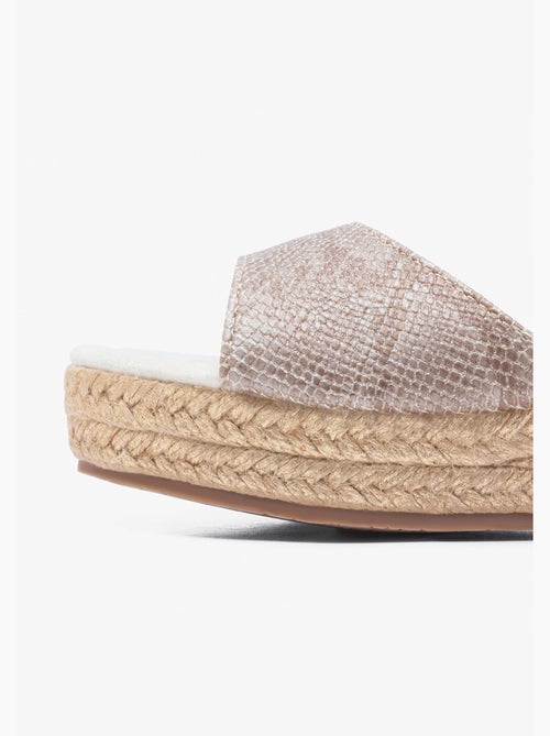 Sandalen conguitos snake wedge - Kiabi Sandalen conguitos snake wedge - Kiabi