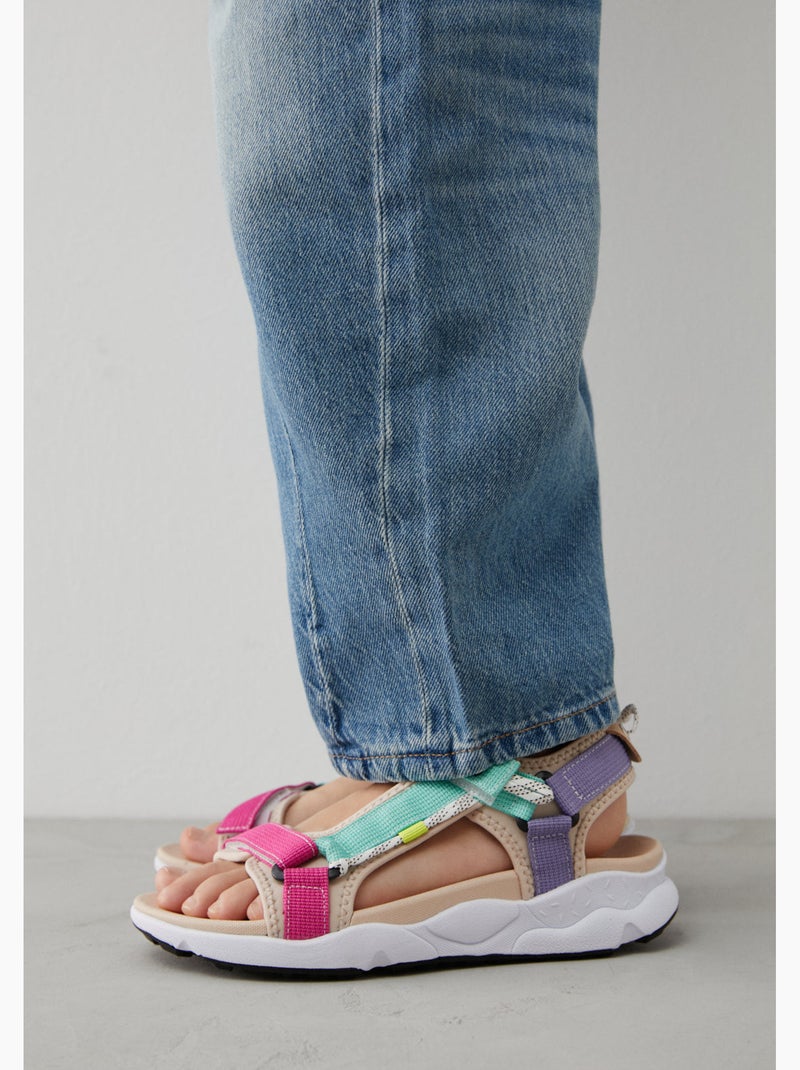 Sandalen conguitos tiras Multicolor - Kiabi