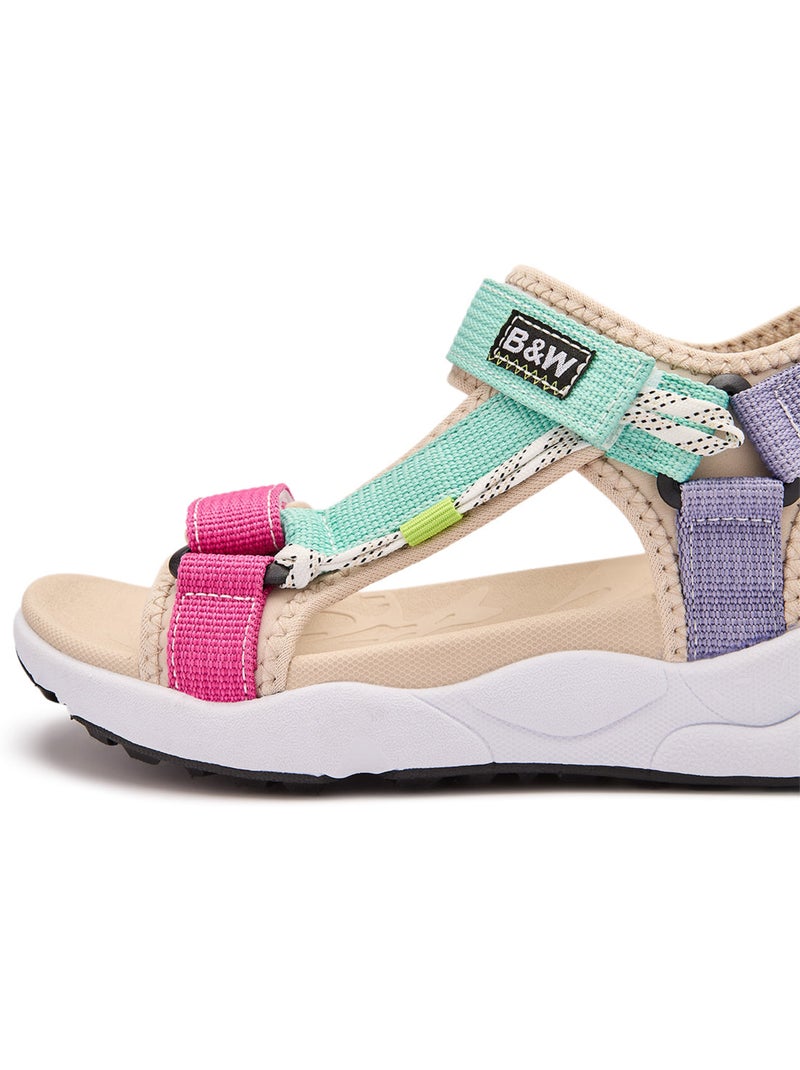 Sandalen conguitos tiras Multicolor - Kiabi