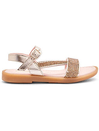 Sandalen conguitos pedrería brillante