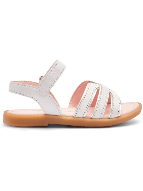 Sandalen conguitos tiras piel - Kiabi Sandalen conguitos tiras piel - Kiabi