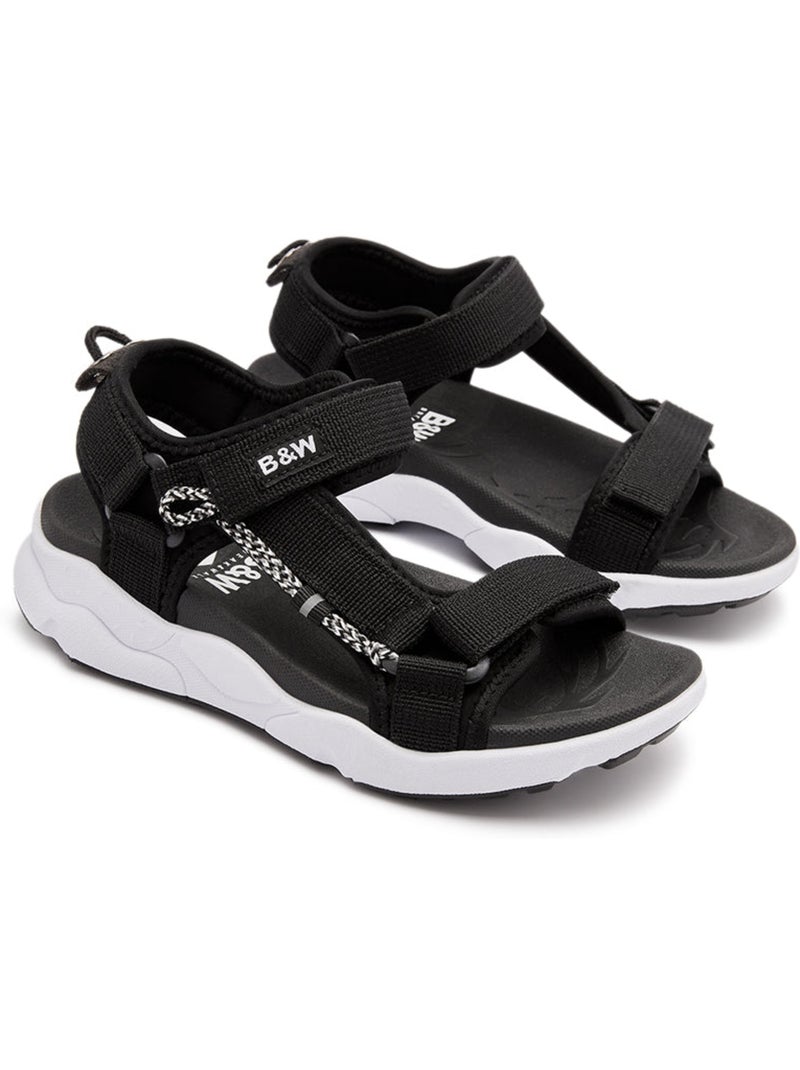 Sandalen conguitos tiras Zwart Zwart - Kiabi