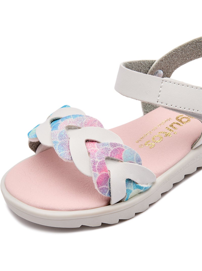 Sandalen conguitos trenzadas Wit - Kiabi