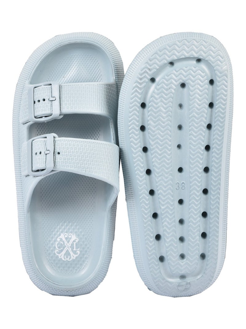 Sandalen CXL By LACROIX EVA Gesp Blauw - Kiabi