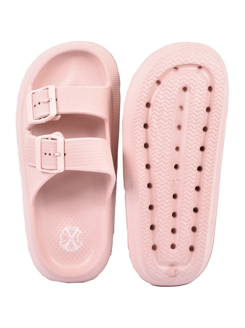 Sandalen CXL By LACROIX EVA Gesp Roze - Kiabi