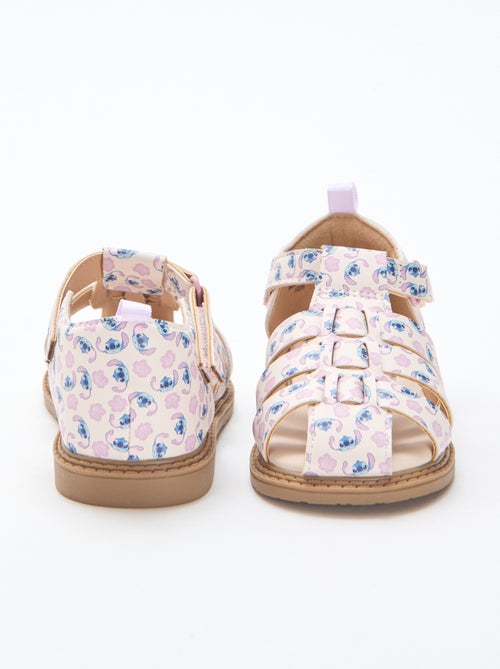 Sandalen met all-over bandjes 'Disney' 'Stitch' - Kiabi