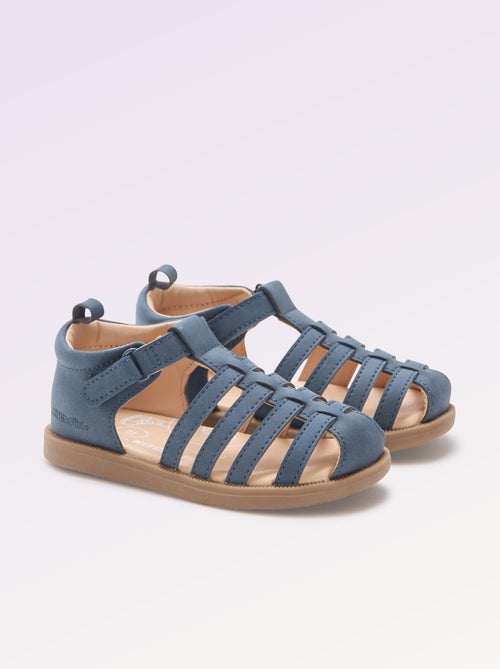 Sandalen met bandjes 'eerste stapjes' - Kitchoun - Kiabi