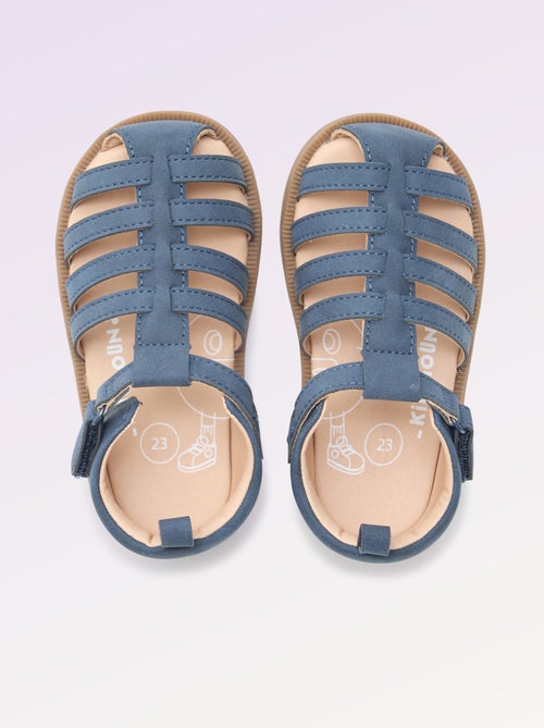 Sandalen met bandjes 'eerste stapjes' - Kitchoun - Kiabi