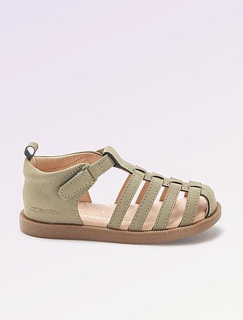 Kitchoun - Sandalen met bandjes 'eerste stapjes'