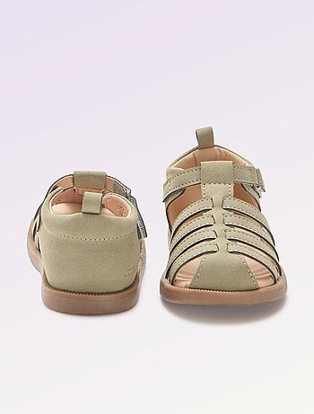 Kitchoun - Sandalen met bandjes 'eerste stapjes'