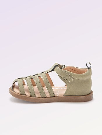 Kitchoun - Sandalen met bandjes 'eerste stapjes'