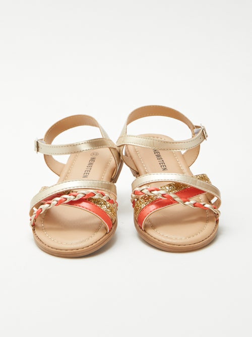 Sandalen met bandjes - Kiabi